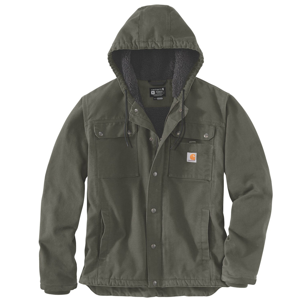 Carhartt Utility sherpa-lined jacket moss