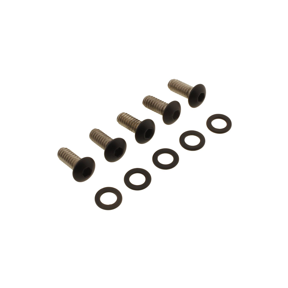 Screws4Bikes, bolt kit, derby cover. Matte black