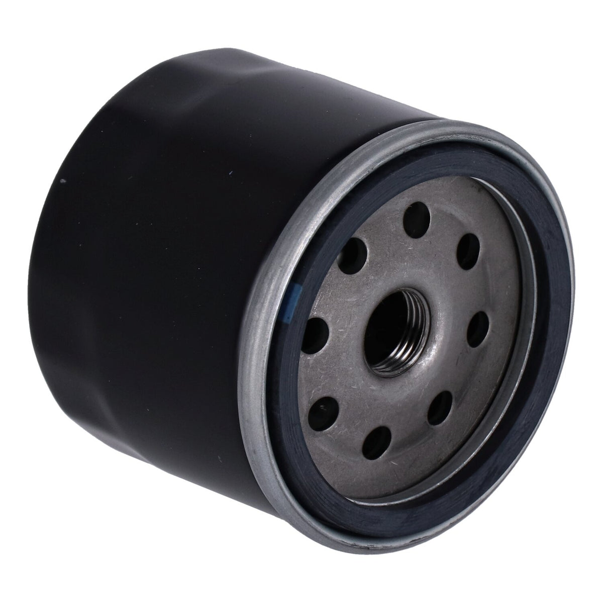 Athena, spin-on oil filter. Black