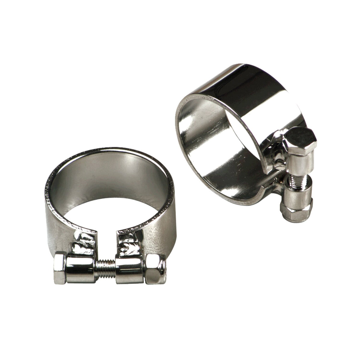 XL Sportster heavy duty extra wide header clamps. Chrome