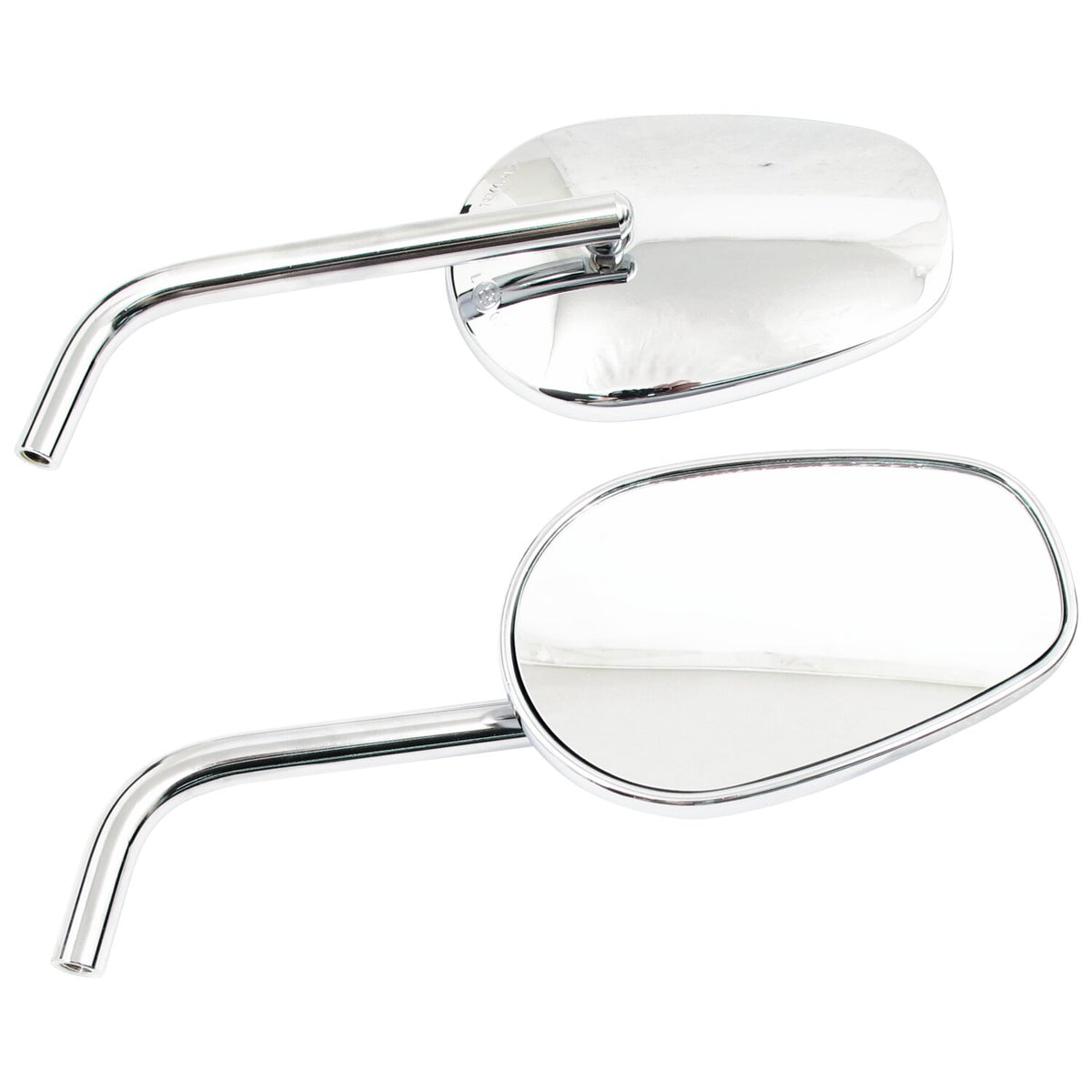 Highway Hawk, 'Classic' mirror set. Chrome