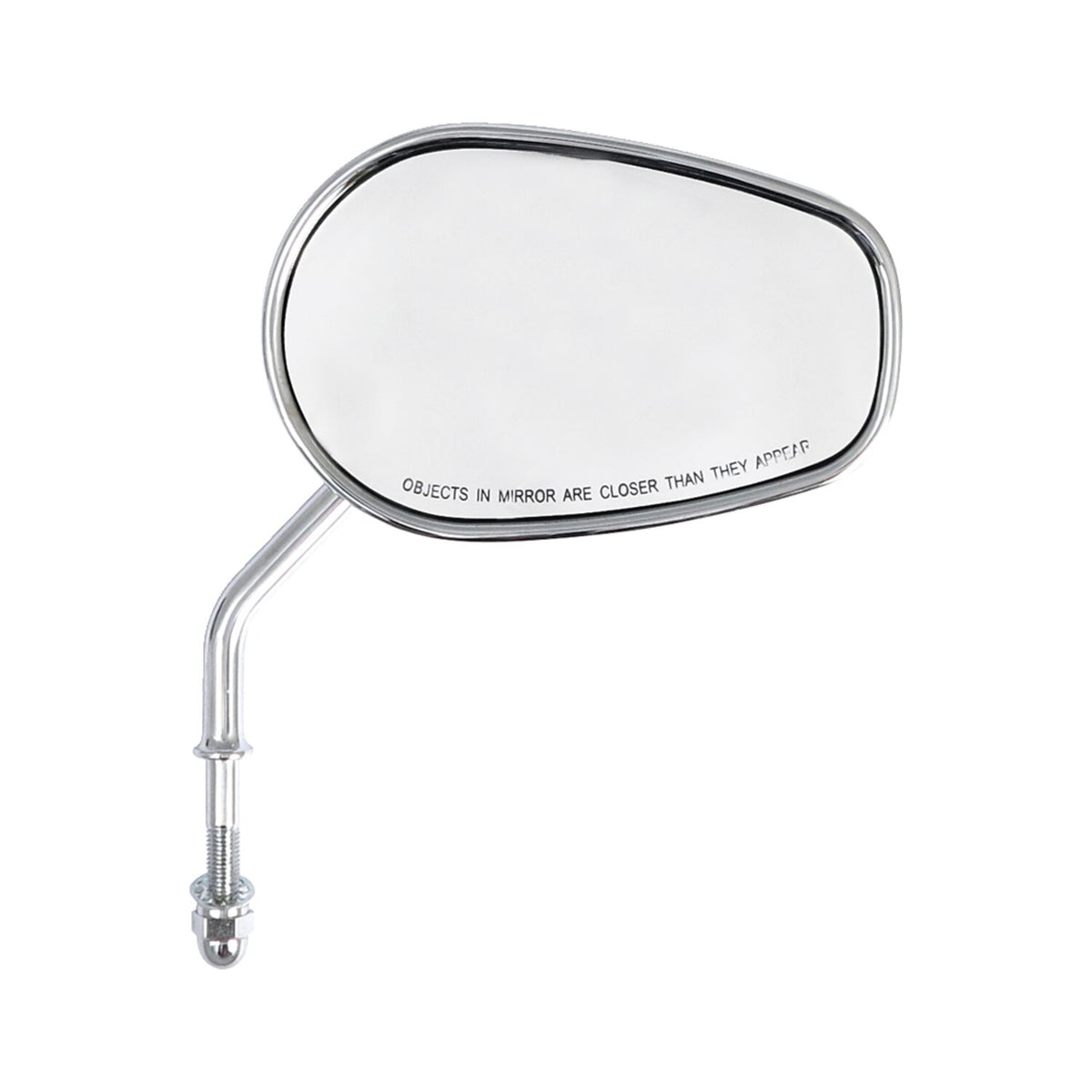 Riptide tapered mirror set, short stem. Chrome