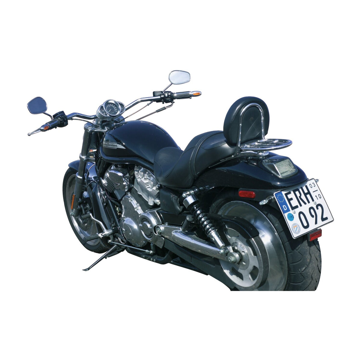 TRW, 1" Roadstar Medium Wide handlebar chrome 10" rise ABE