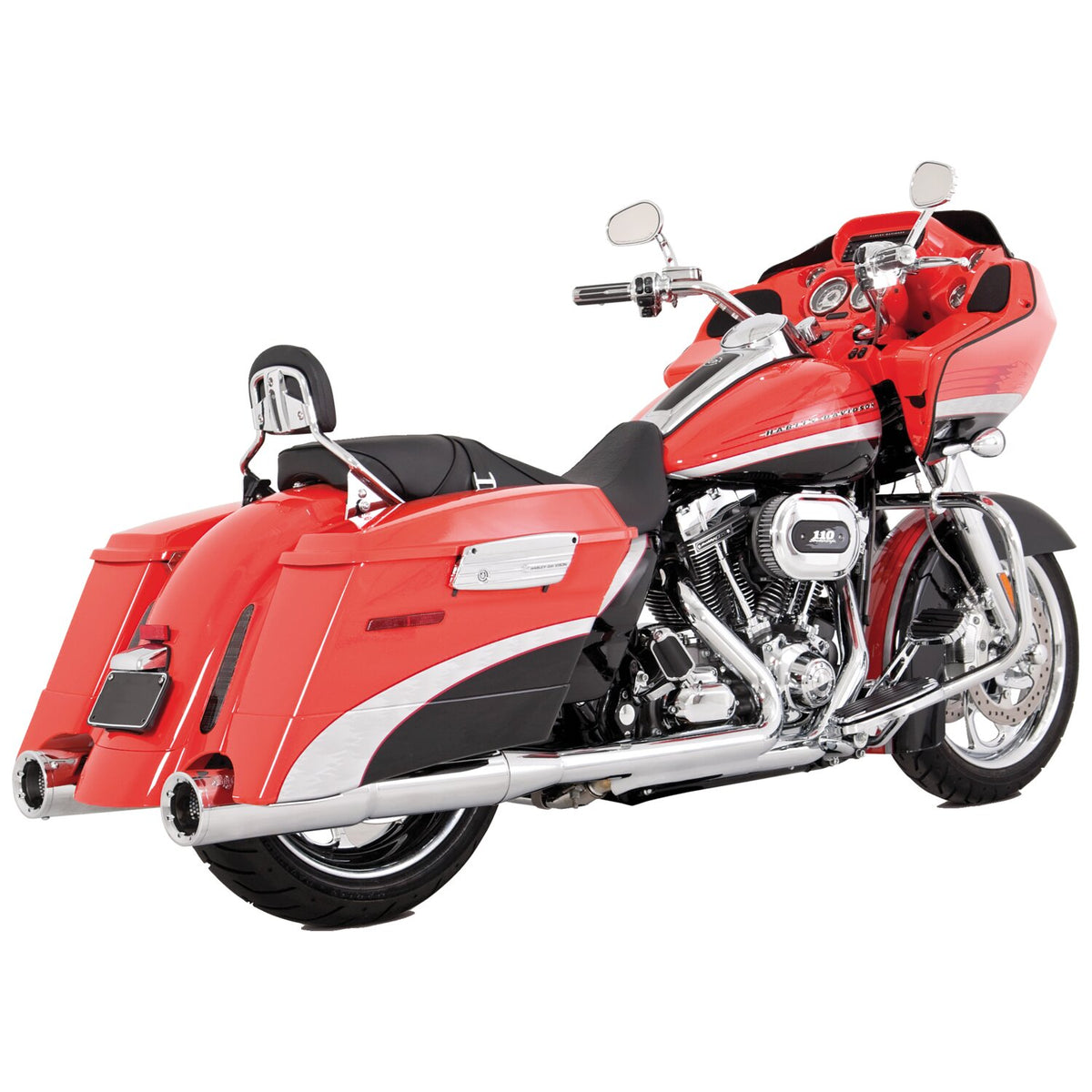 Vance & Hines, Hi-output slip-on mufflers. chrome