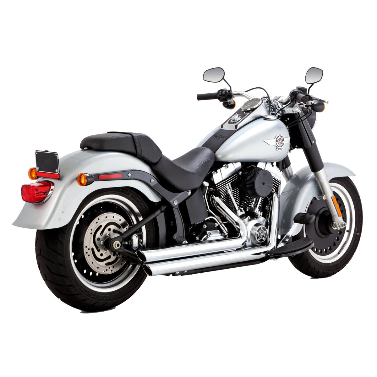 Vance & Hines, 2 1/2" big shots staggered