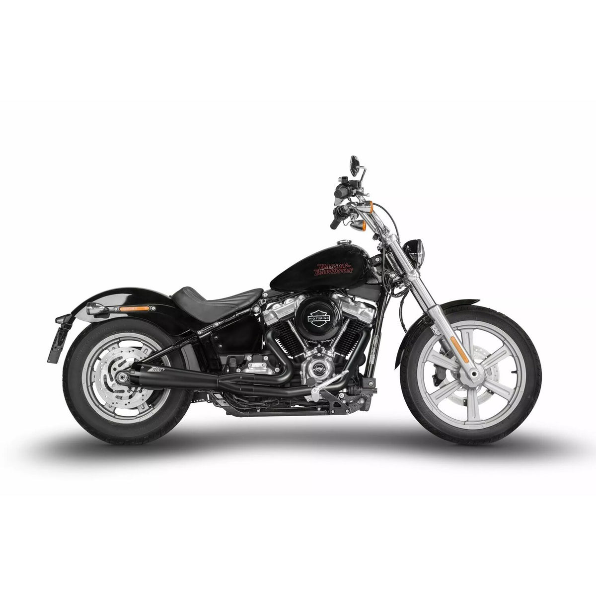 Zard, M8 Softail 2-1 Full kit exhaust system. Black