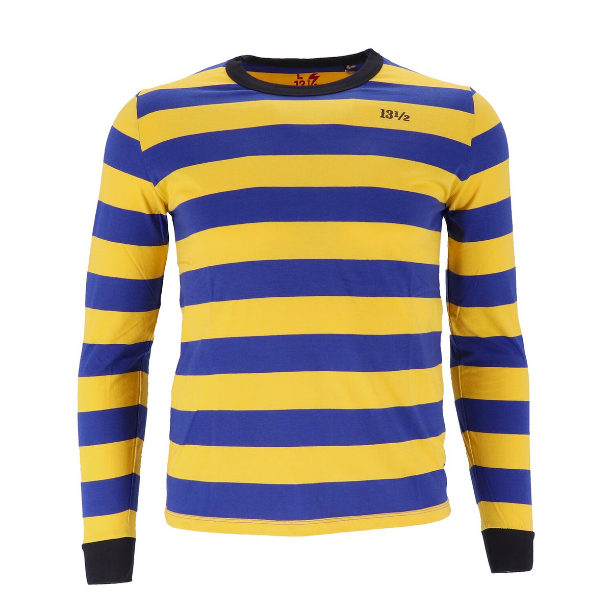 13 1/2 Behind Bars long sleeve yellow/blue