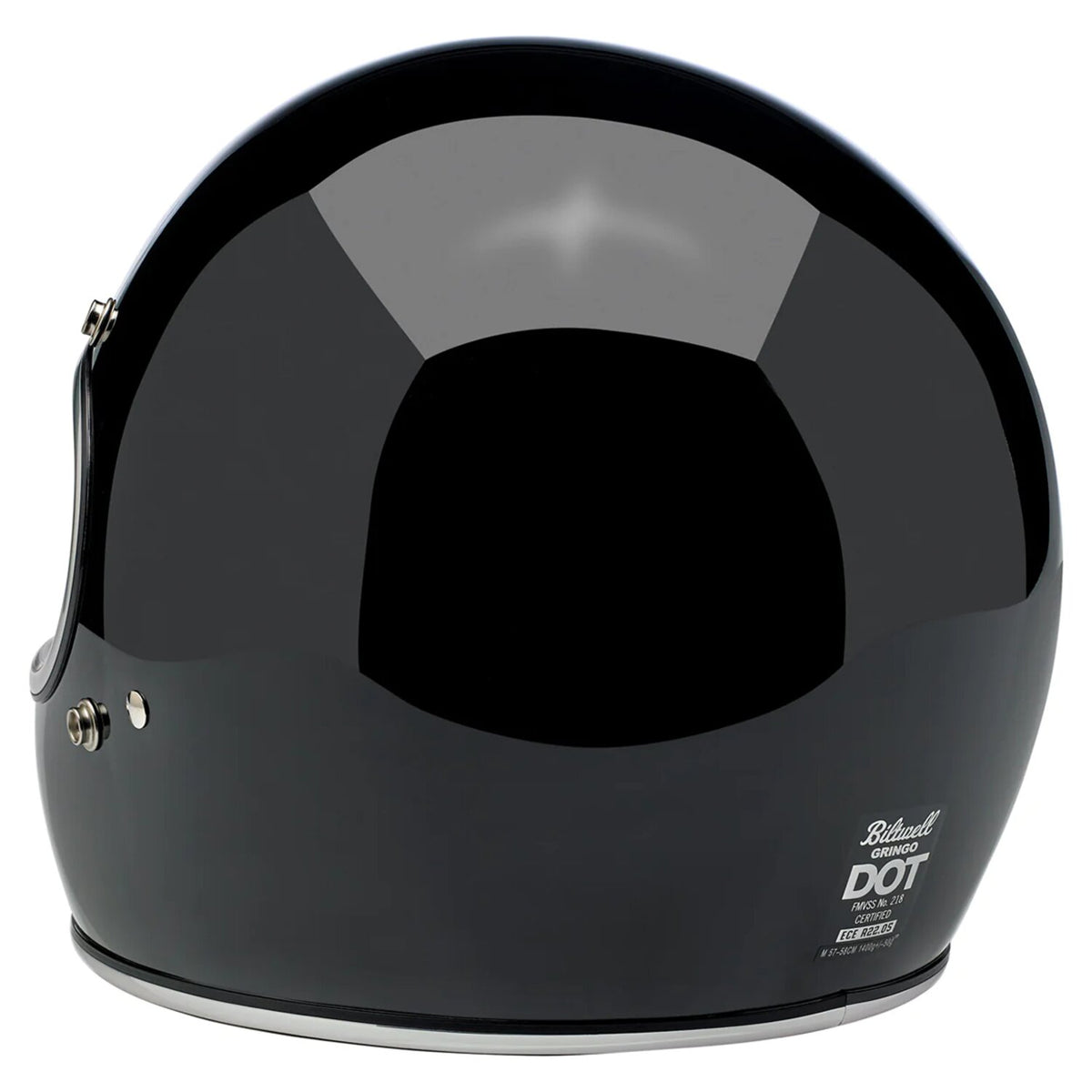 Biltwell Gringo helmet gloss black