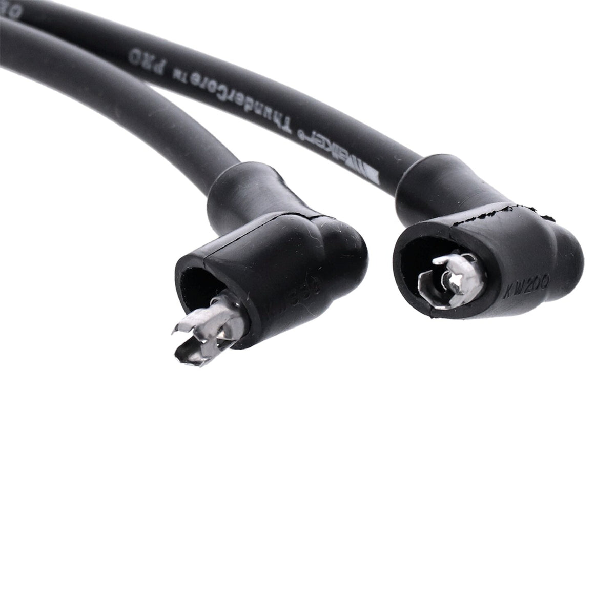 CVP, ThunderCore Pro spark plug wire set. Black