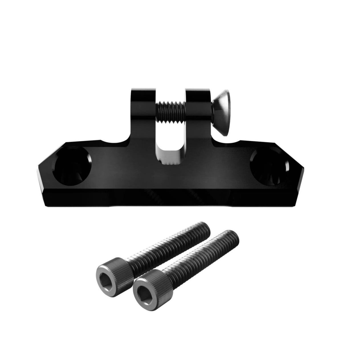 Kraus, isolated riser new style top gauge mount. Black