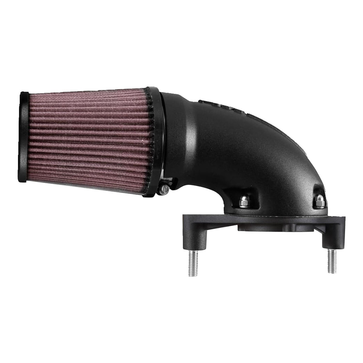 K&N, AirCharger performance air cleaner kit. Black CC logo