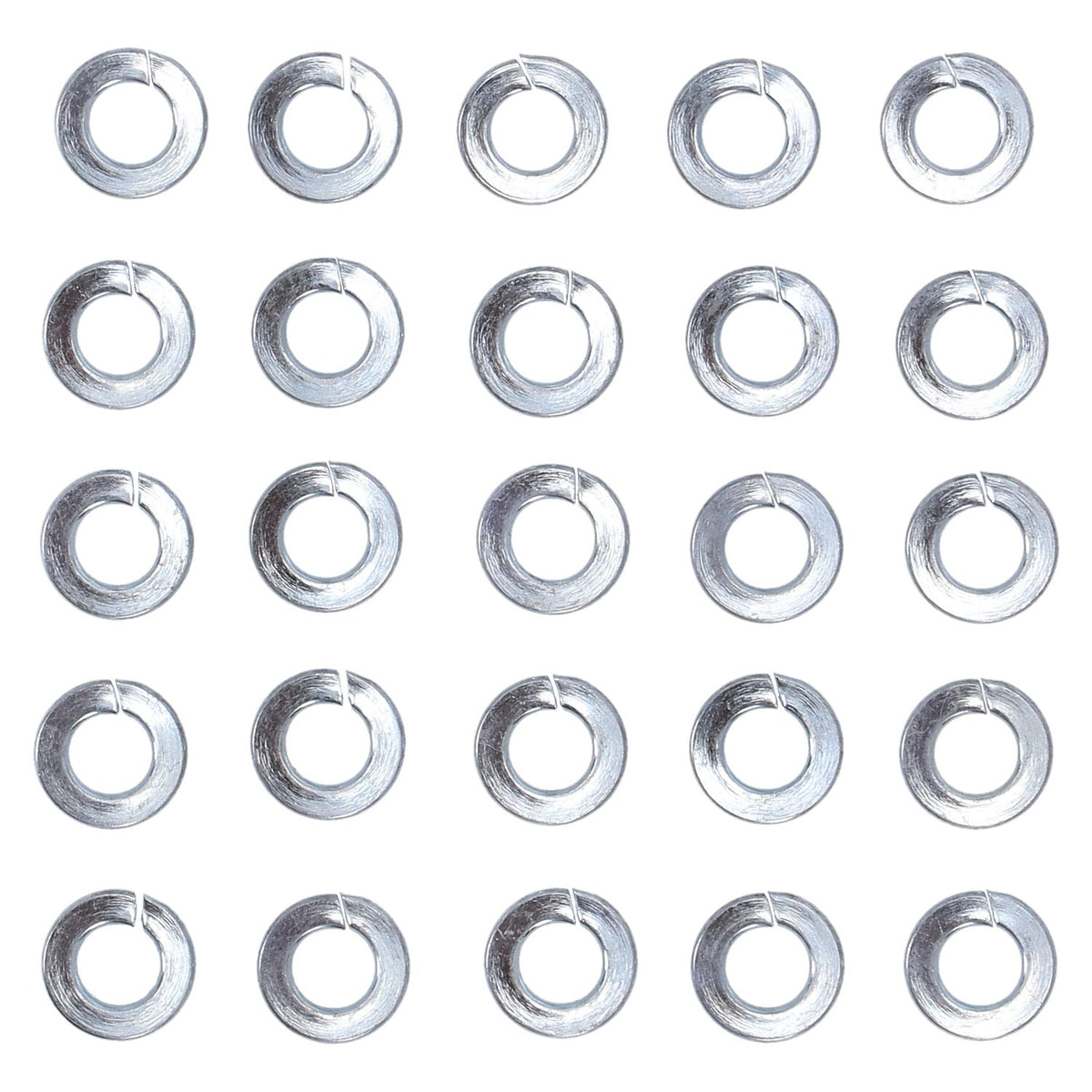 Zinc lockwasher, #4 - 25 pack