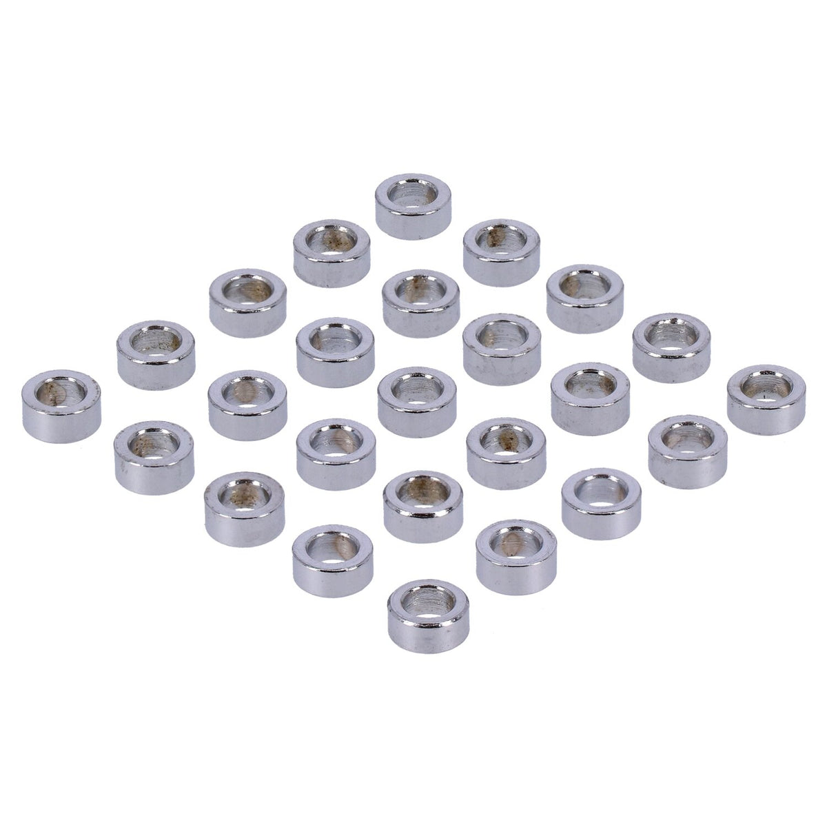 Chrome spacers - 25 pack