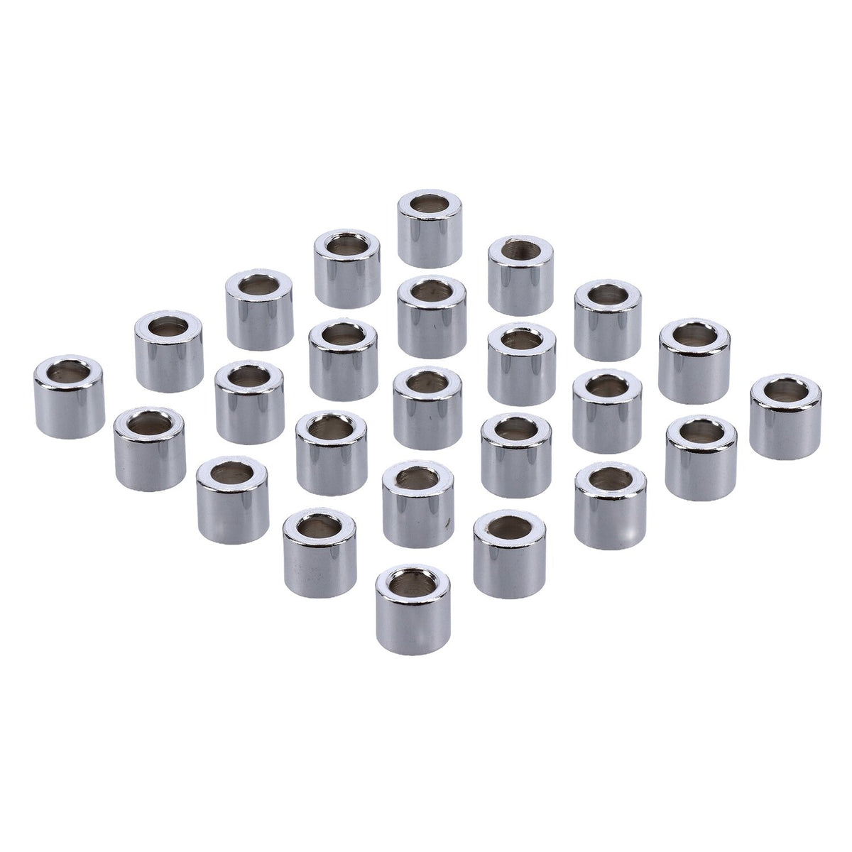 Chrome spacers - 25 pack