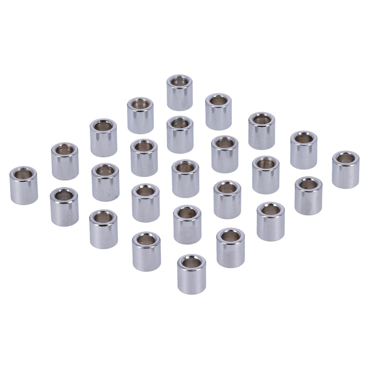 Chrome spacers - 25 pack