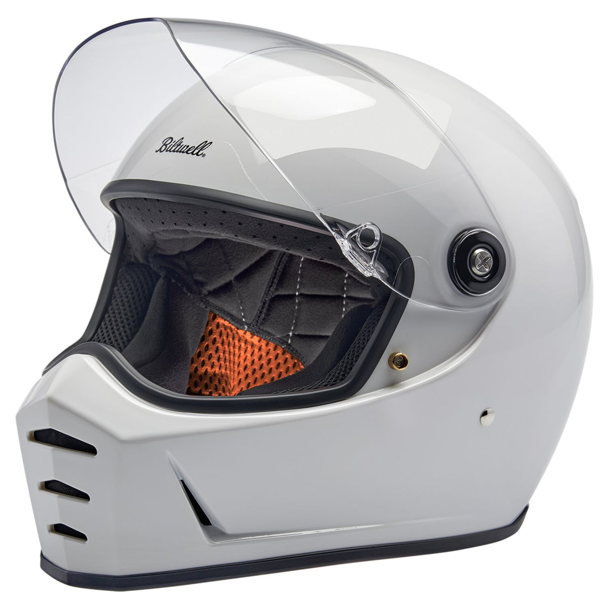Biltwell Lane Splitter helmet gloss white