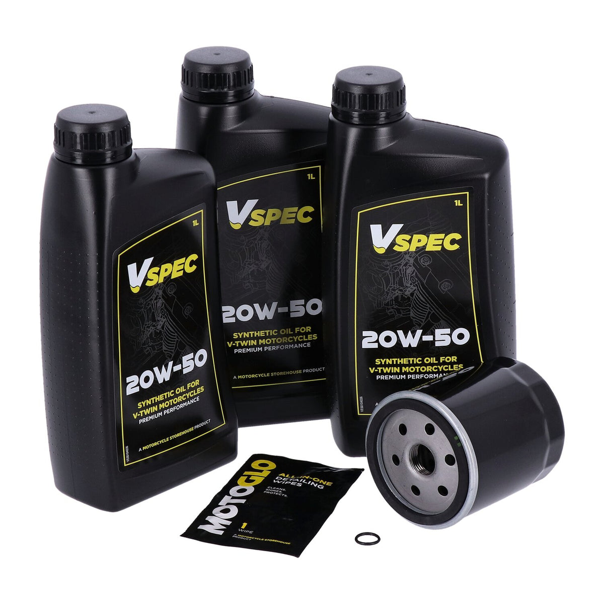 MCS, engine oil service kit. 20W50 Synthetic