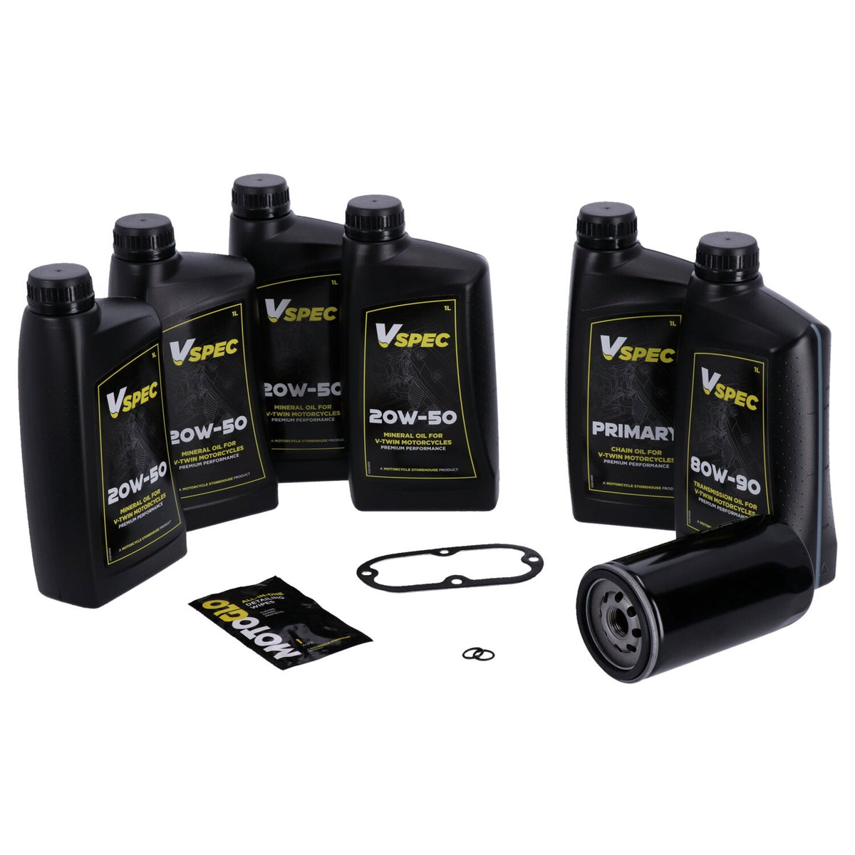 MCS, 'Big Oil' service kit. Mineral. Black filter