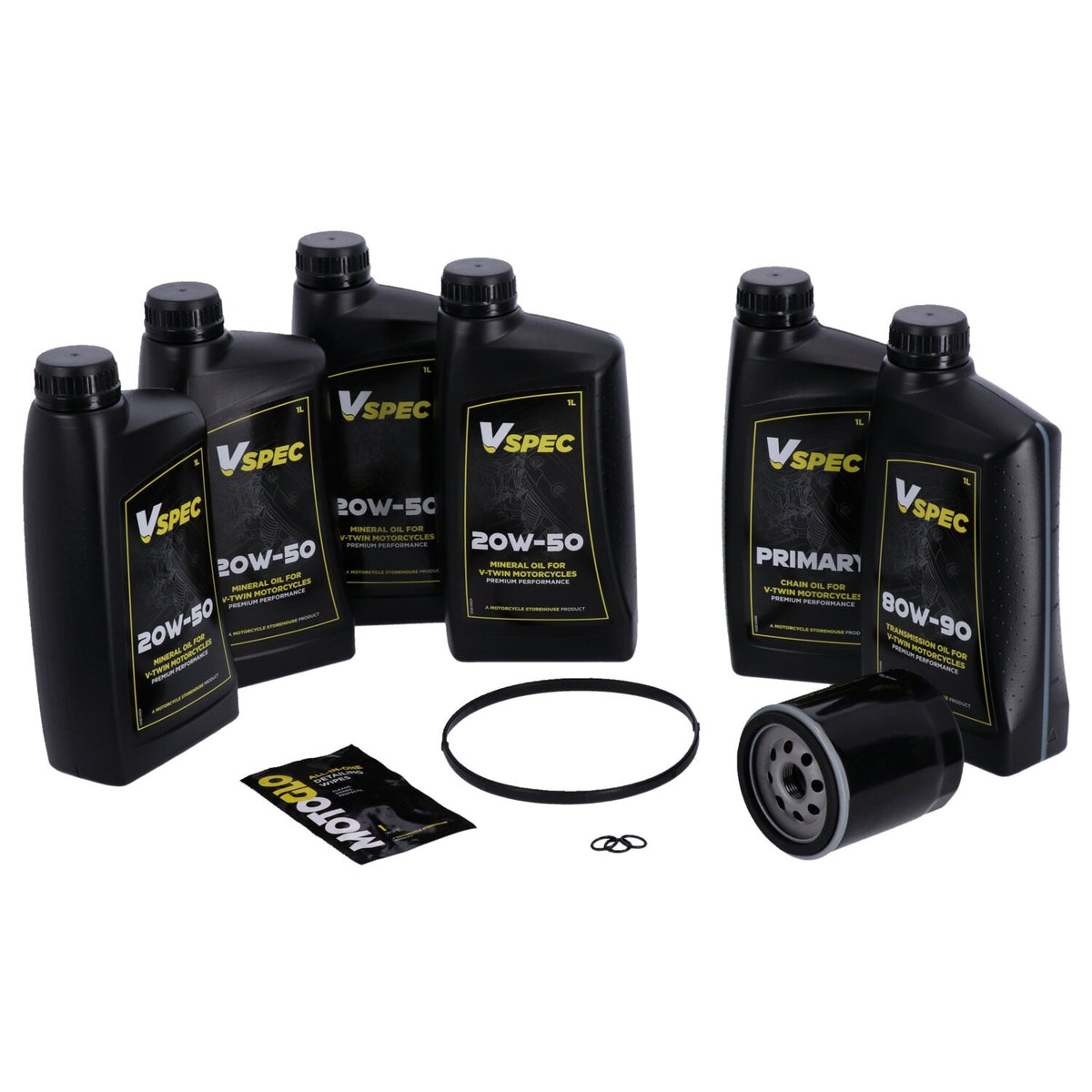 MCS, 'Big Oil' service kit. Mineral. Black filter