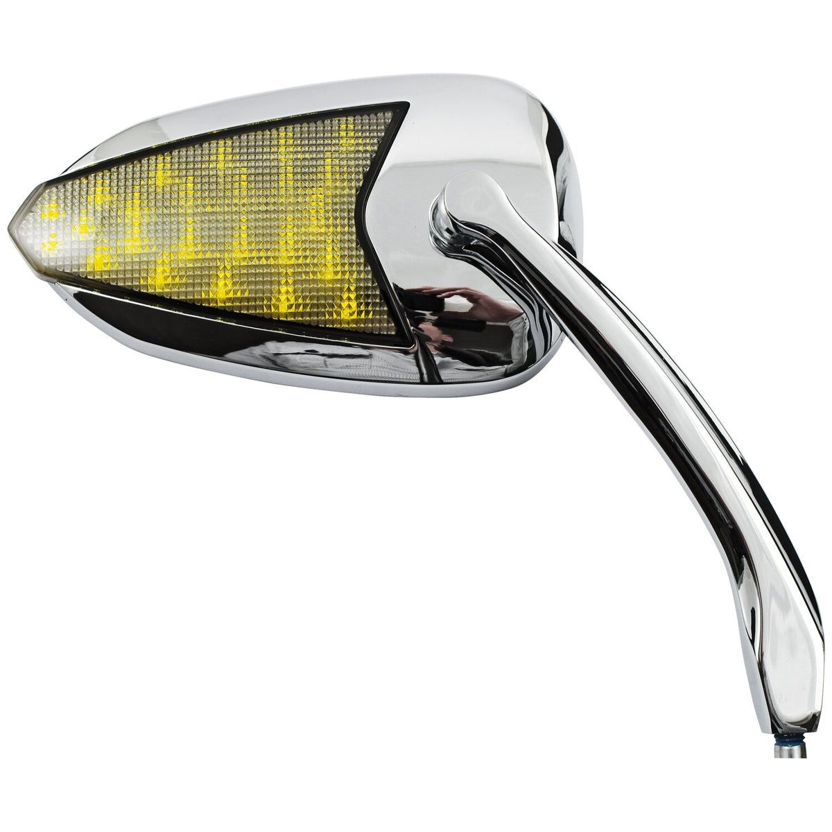 Fury, LED turn signal mirror set. Chrome