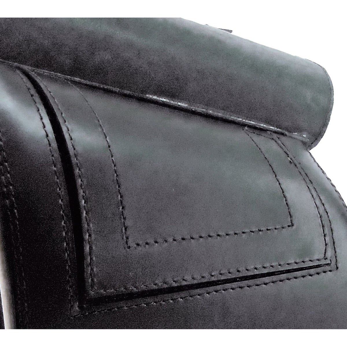 Longride, XL Sportster Frame bag. Smooth, black