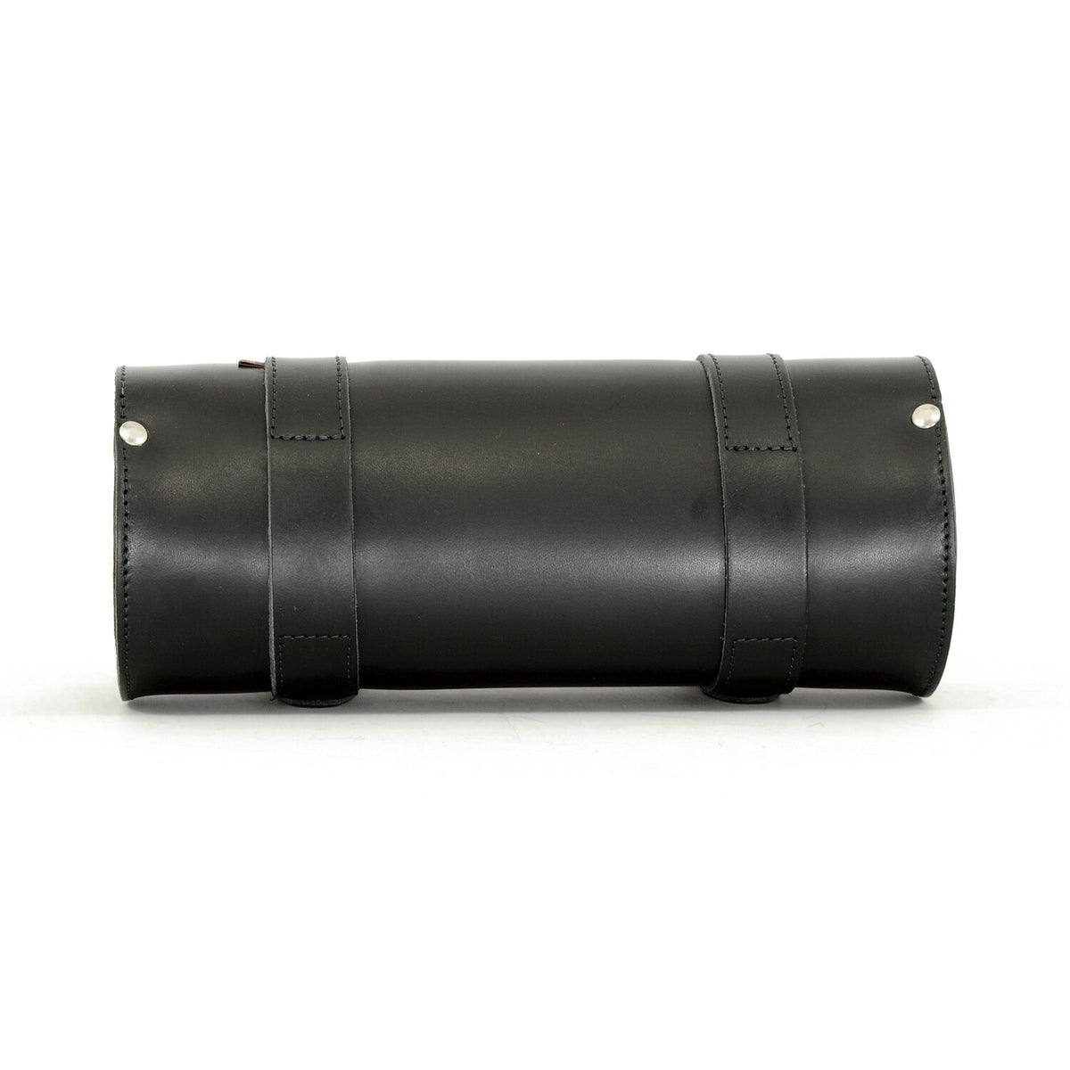 Longride, genuine leather tool roll 4L. Smooth black