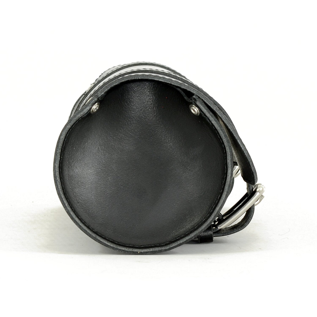 Longride, genuine leather tool roll 4L. Smooth black
