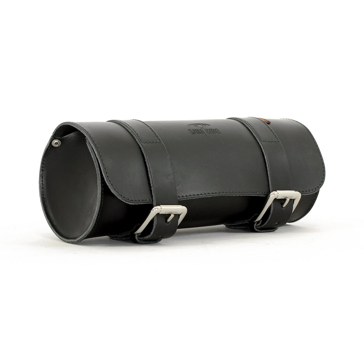 Longride, genuine leather tool roll 4L. Smooth black