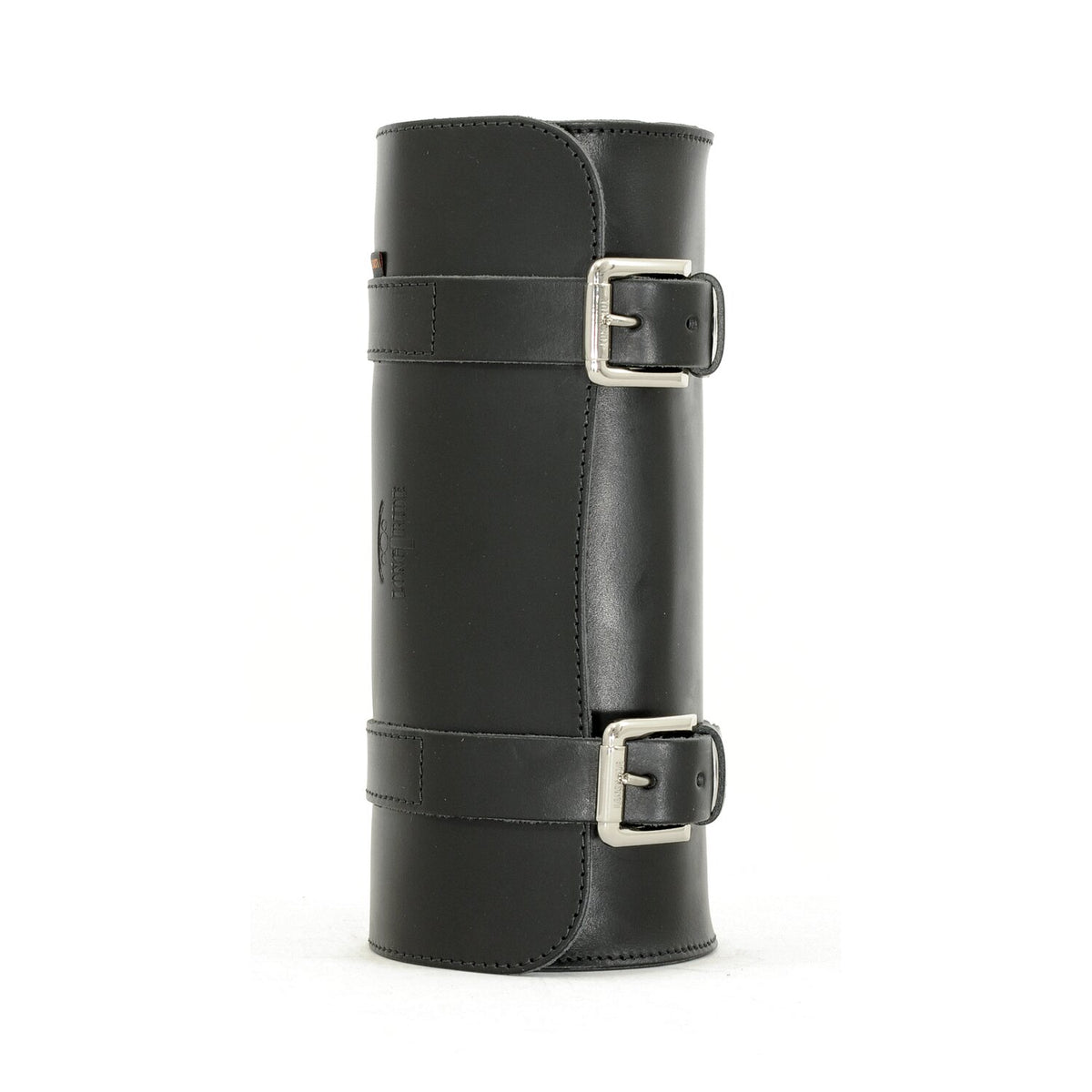 Longride, genuine leather tool roll 4L. Smooth black