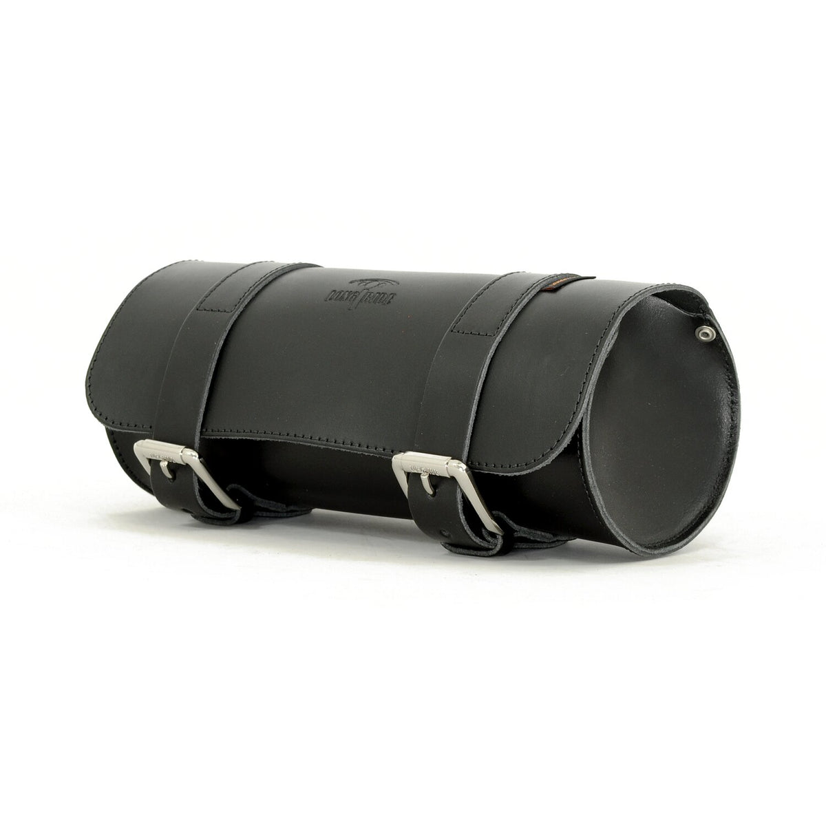 Longride, genuine leather tool roll 4L. Smooth black