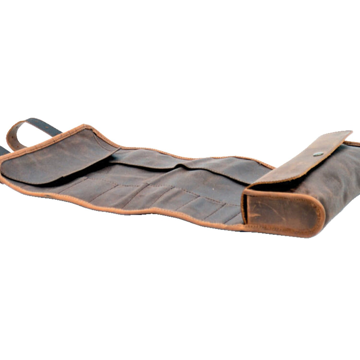 Longride, toolbag waxed cotton. Brown