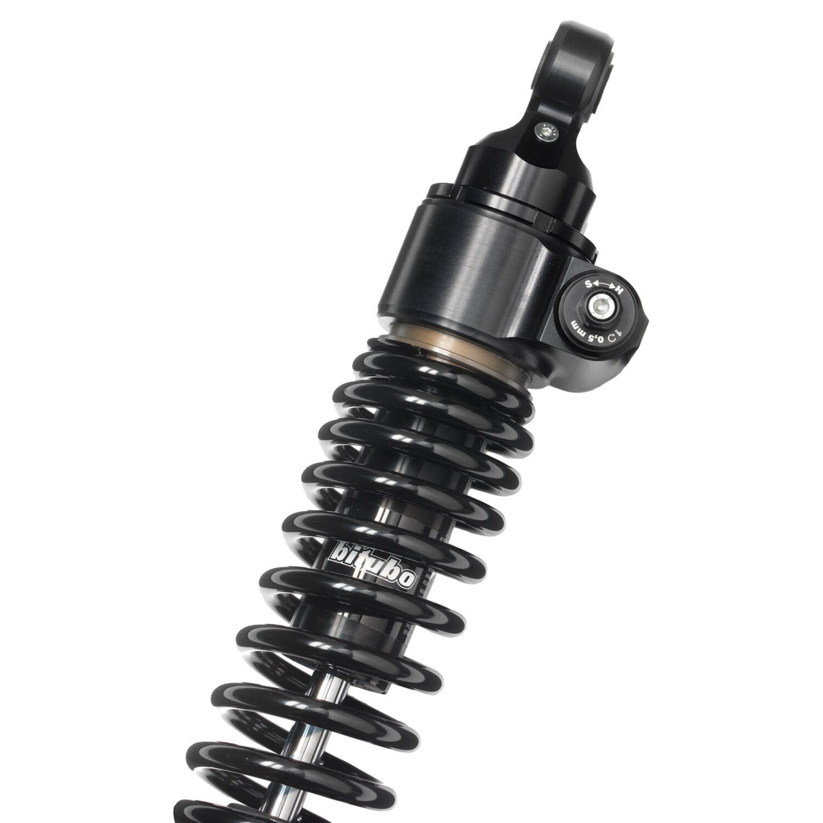 Bitubo, WME dual shock absorber set. Black. 336mm