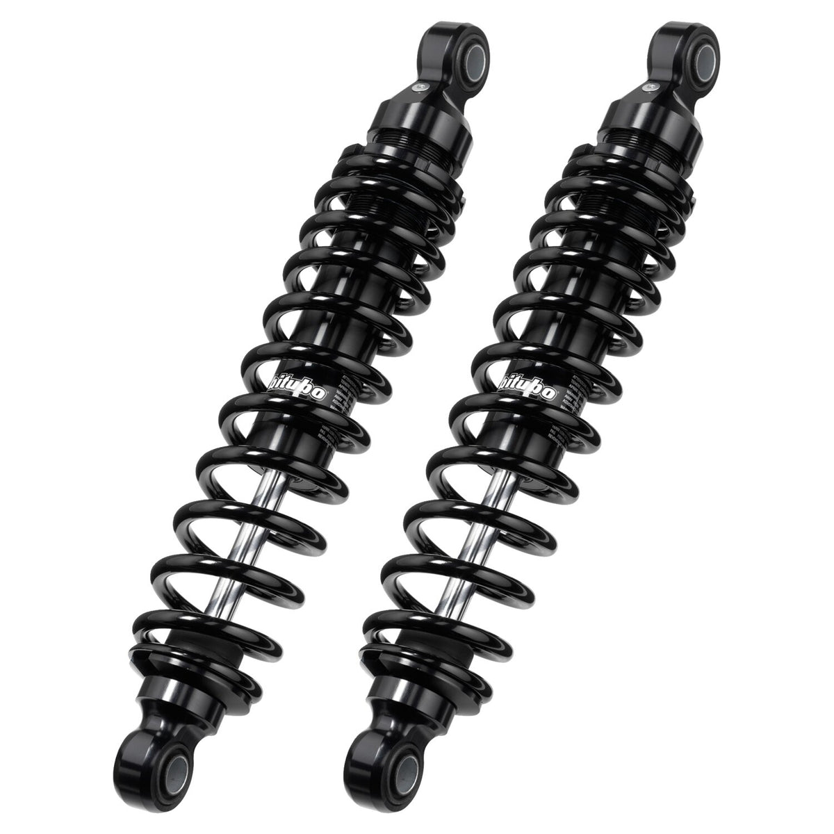 Bitubo, WMB dual shock absorber set. Black. 260mm