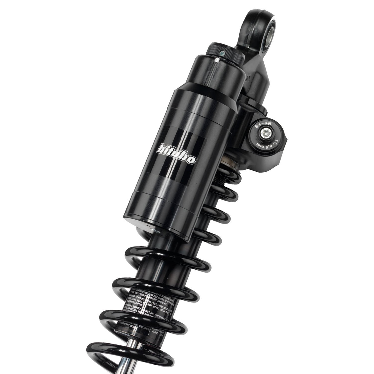 Bitubo, WMT dual shock absorber set. Piggyback. 356mm