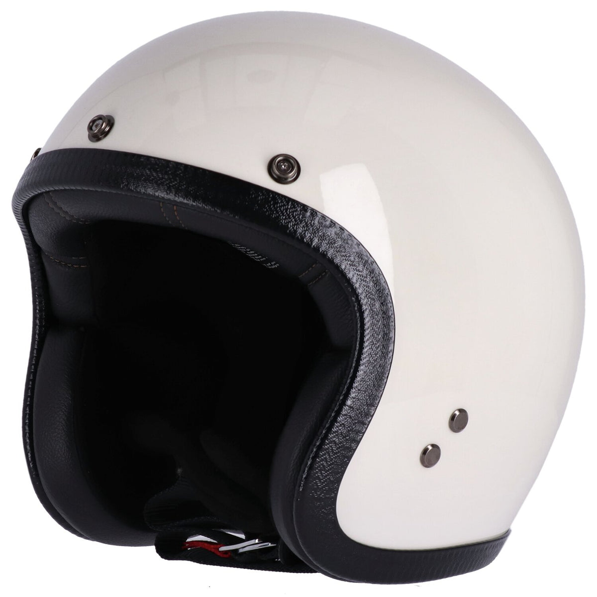 13 1/2 Skull bucket helmet vintage white