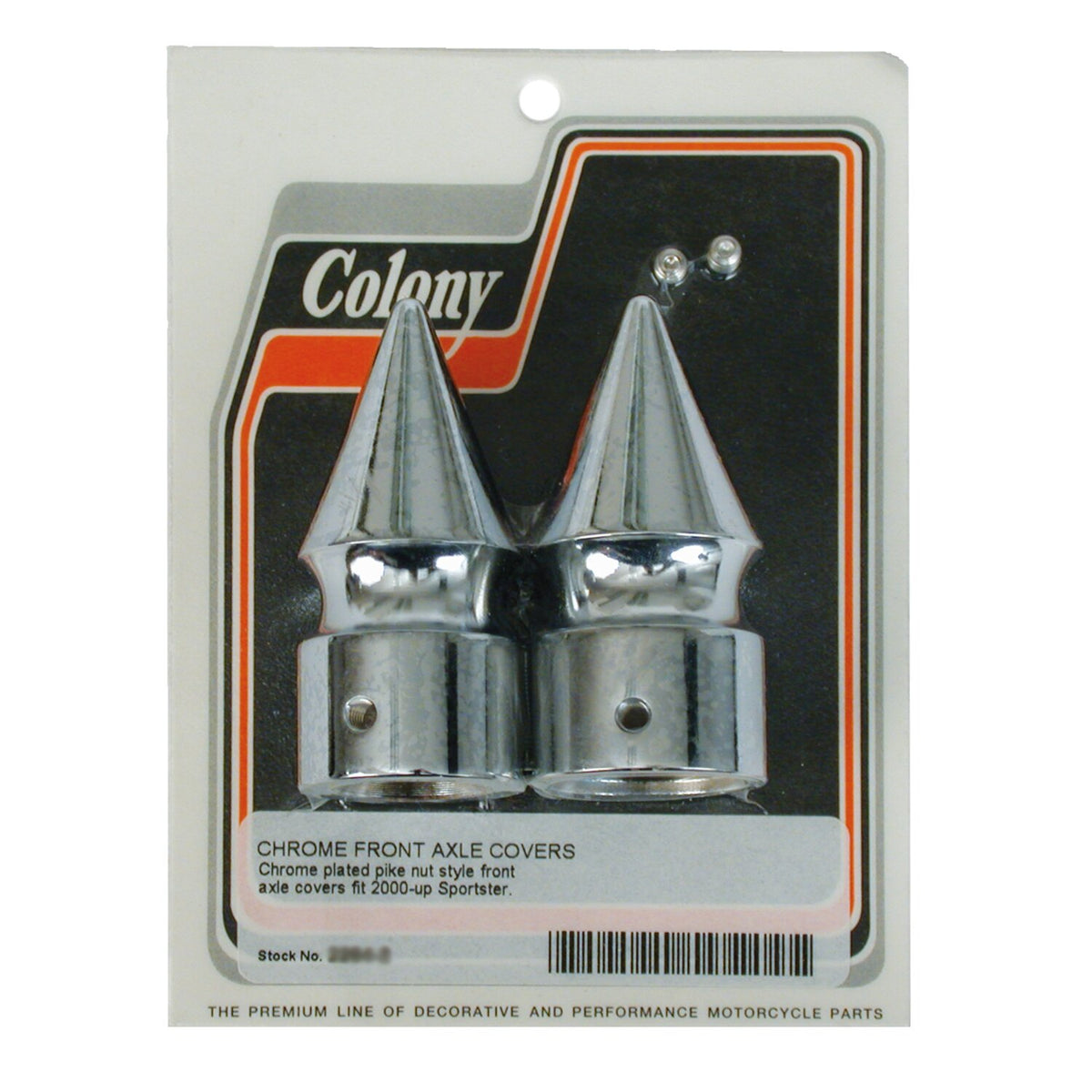Colony pike axle covers