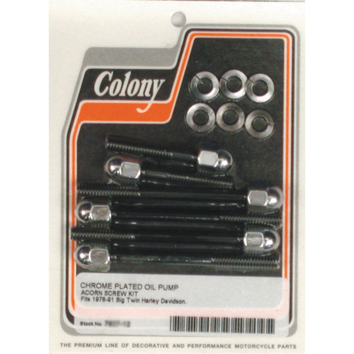 Colony oil pump mount kit acorn