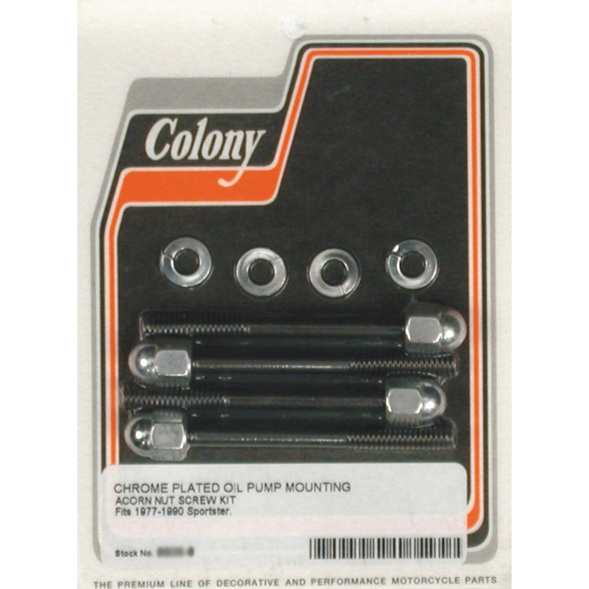 Colony oil pump mount kit acorn