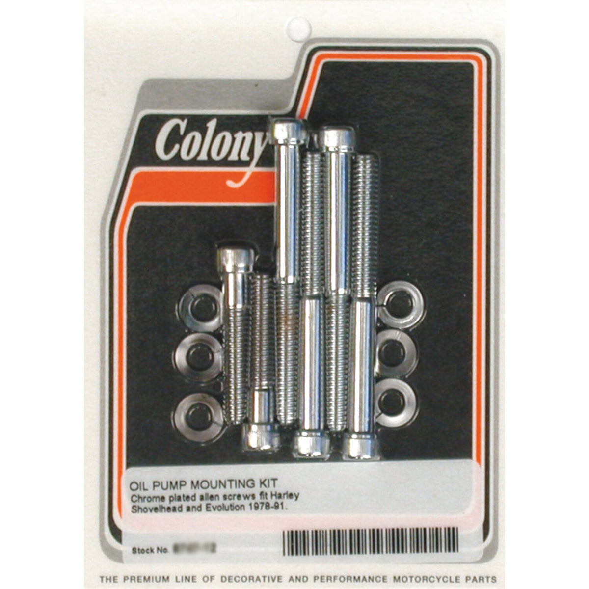 Colony oil pump mount kit allen