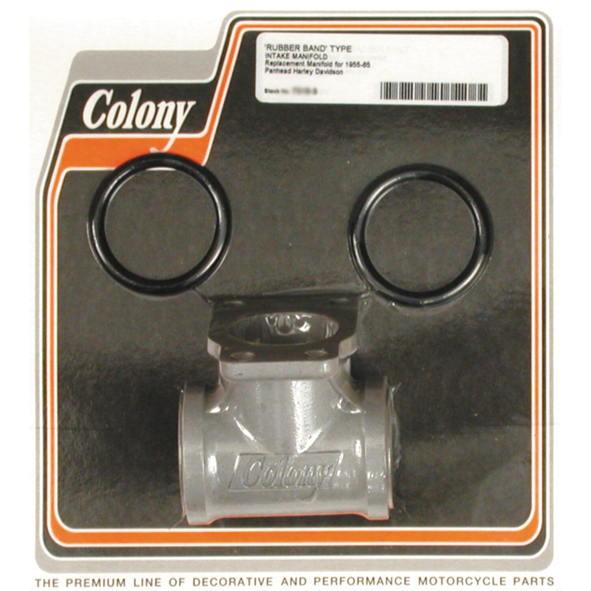 Colony, O-ring manifold for Panhead