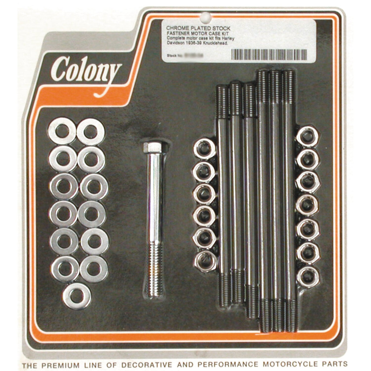 Colony crankcase bolt kit