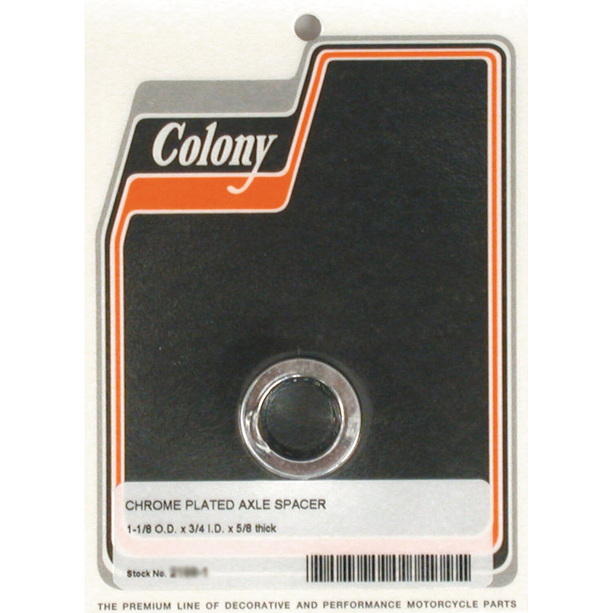 Colony univ. Axle spacer 5/8" long