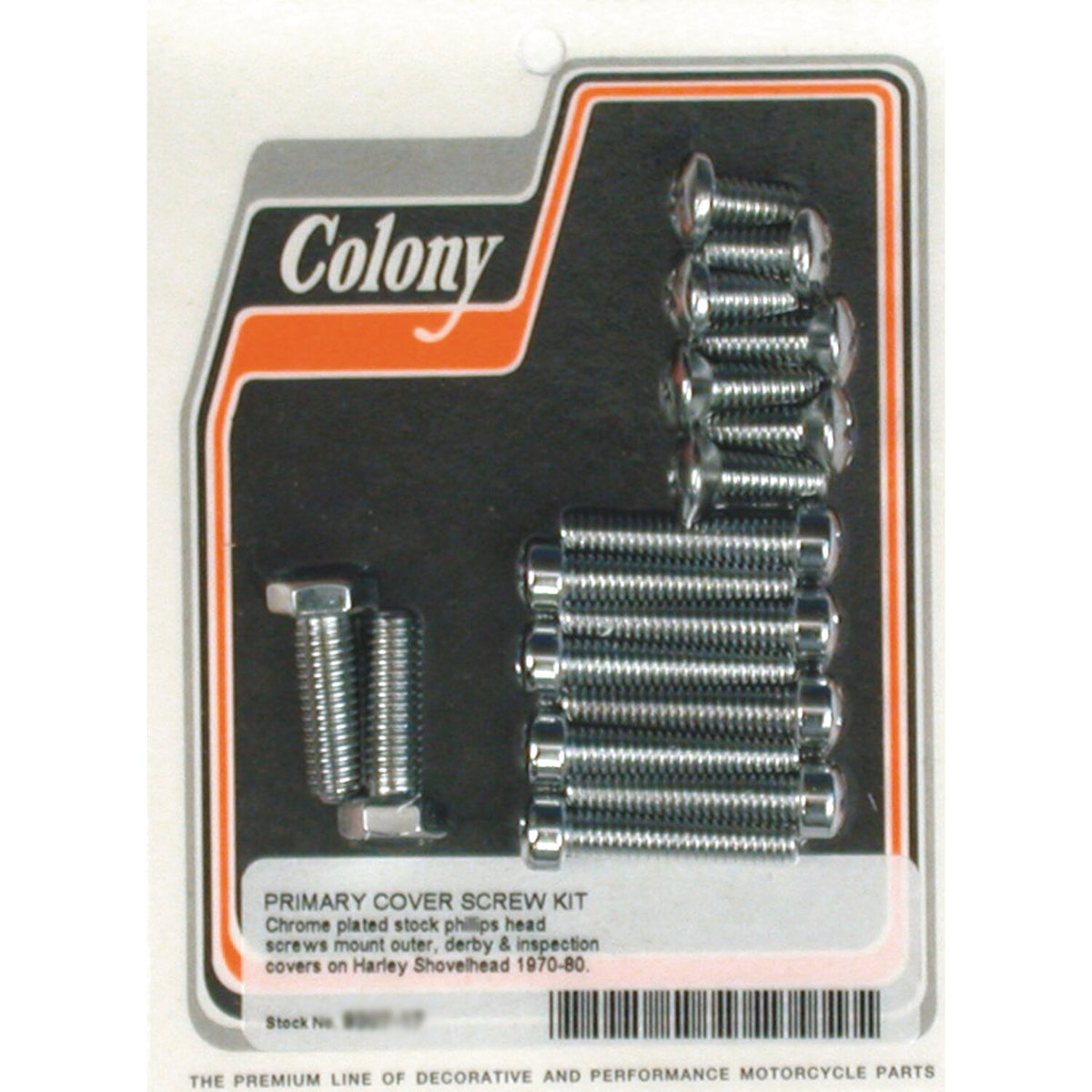Colony primary mount kit phillips head, chrome