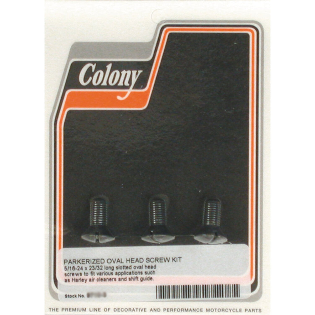 Colony, shifter guide bolt set. Black