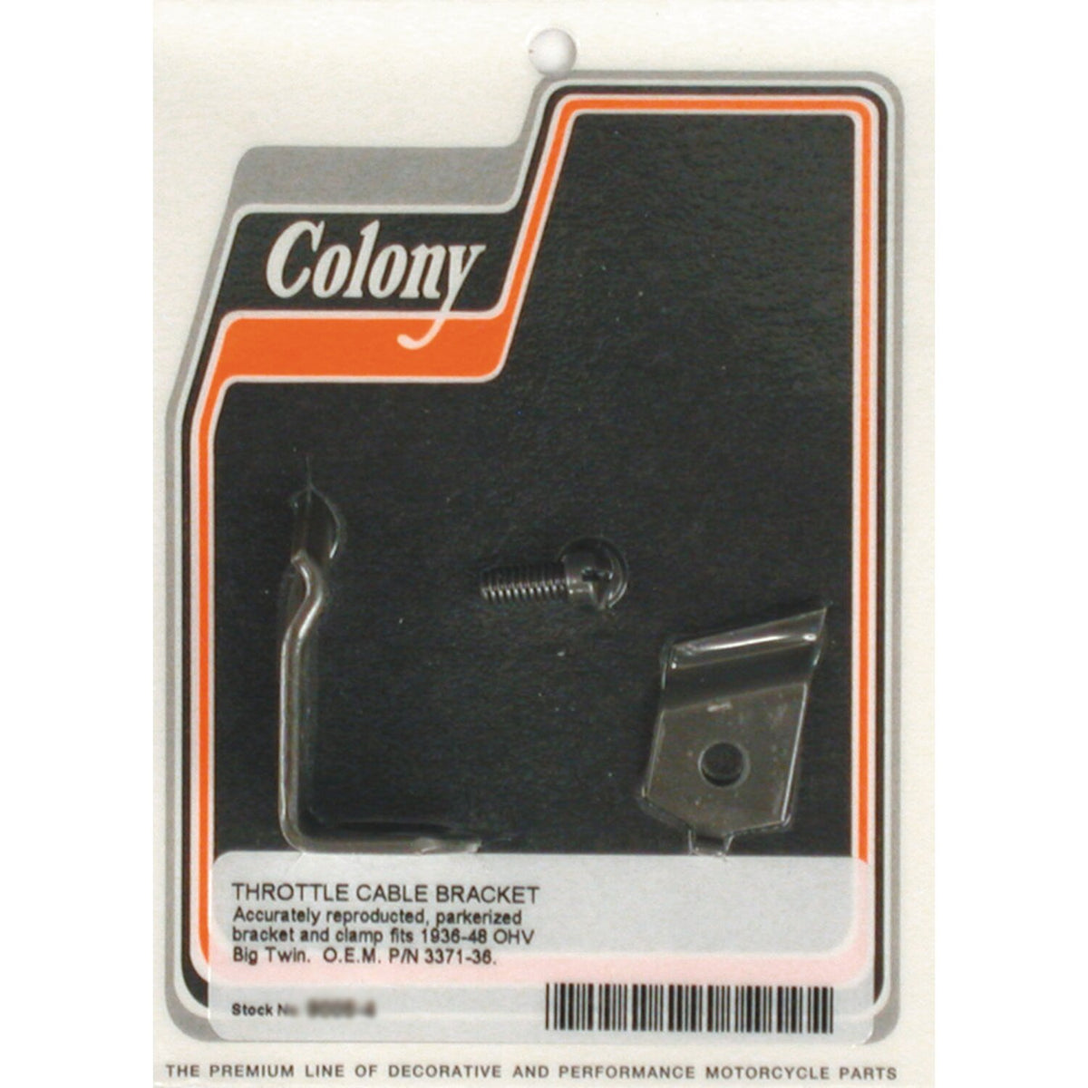 Colony throttle clamp