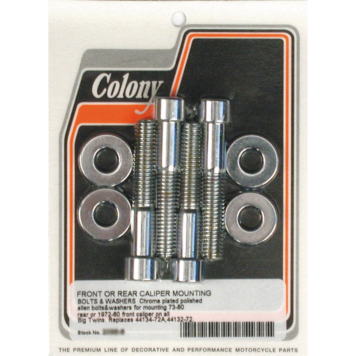 Colony, banana caliper bolt kit