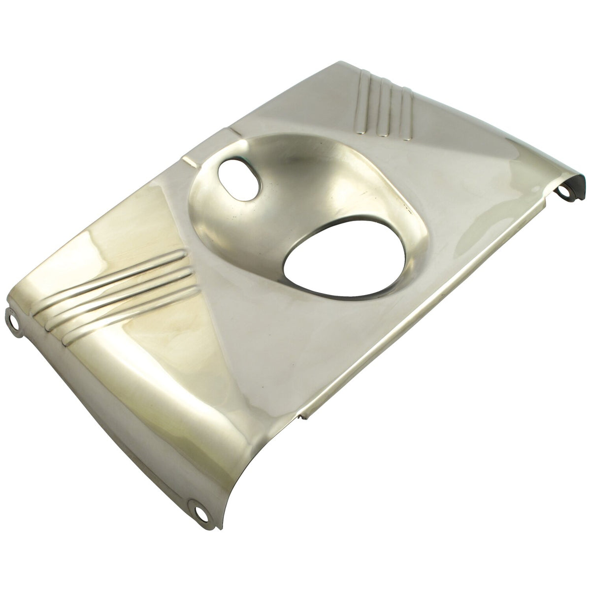 Front panel fork. Stainless