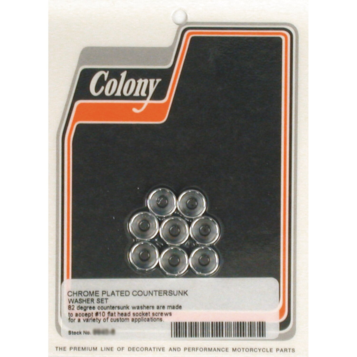 Colony countersunk flatwashers #10