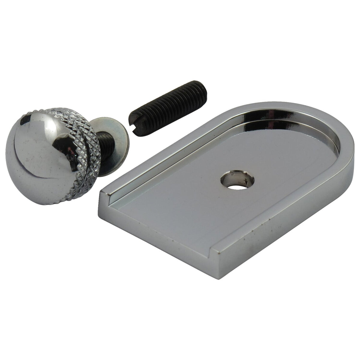 Seat thumb screw kit 1/4-28. with alu tab cover