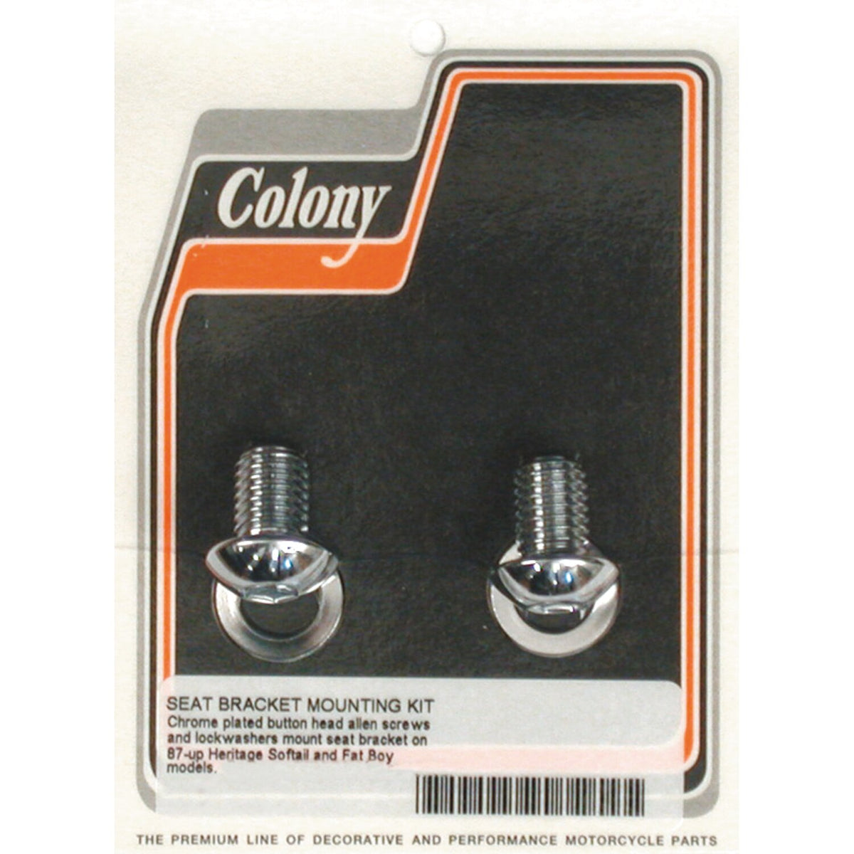 Colony, solo seat allen bolt kit